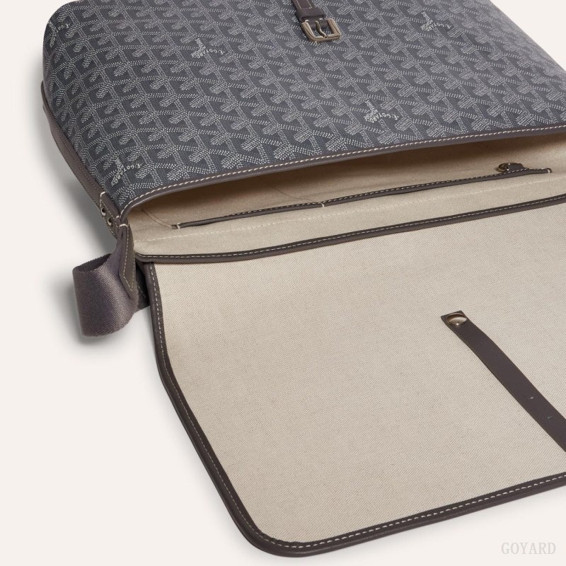 Goyard CAPETIEN MM MESSENGER BAG Grey | DKWG8758