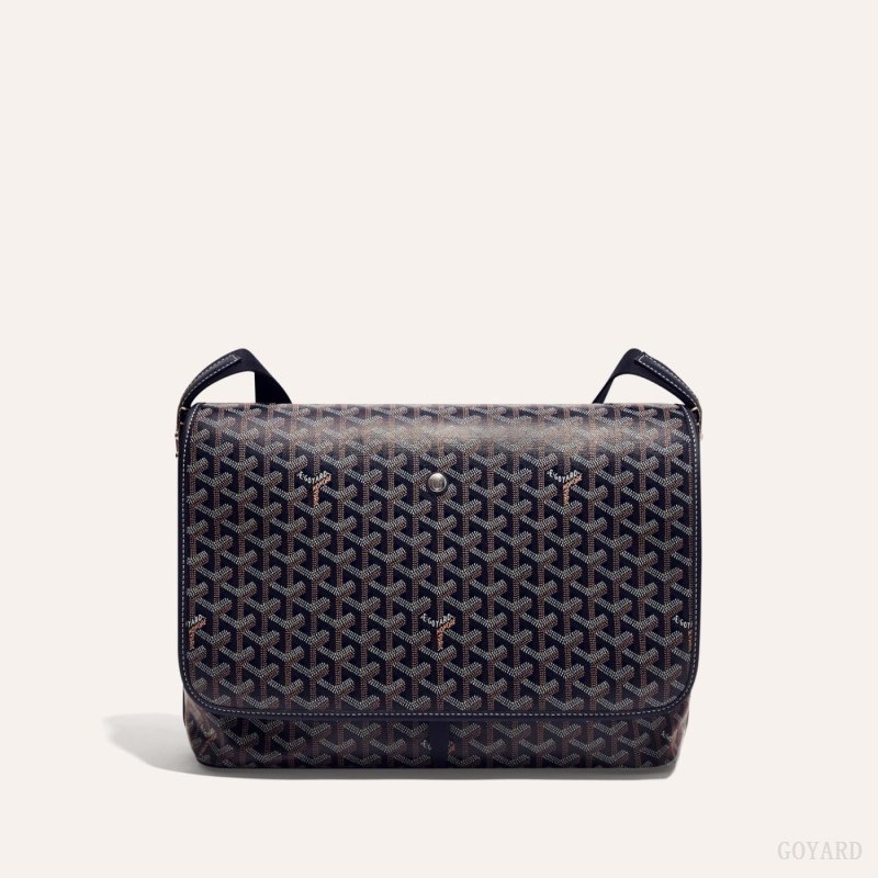 Goyard CAPETIEN MM MESSENGER BAG Navy Blue | MADZ8614