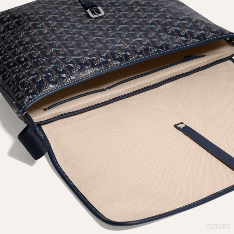 Goyard CAPETIEN MM MESSENGER BAG Navy Blue | MADZ8614