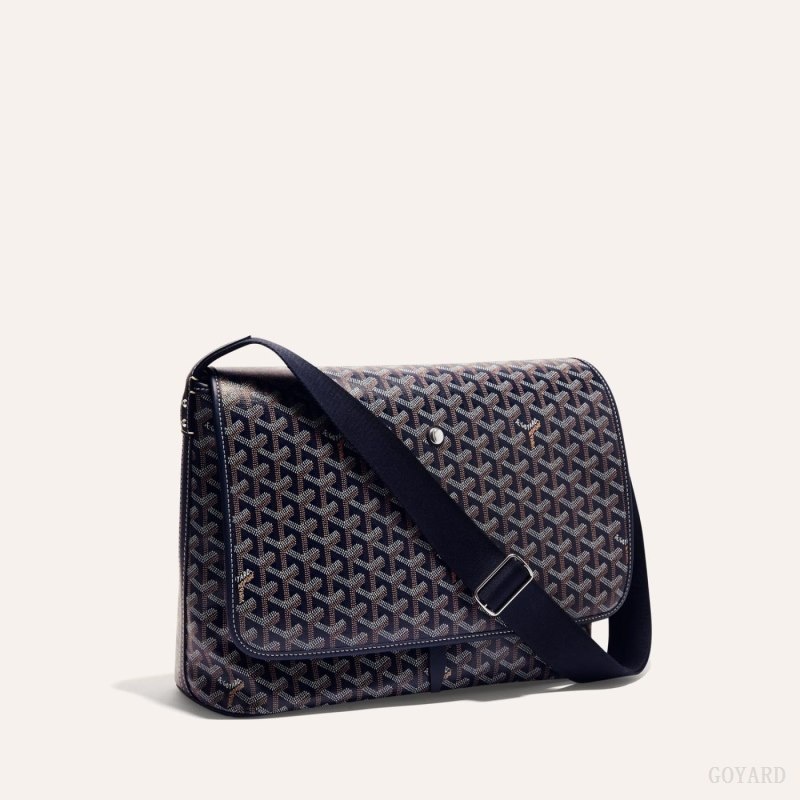 Goyard CAPETIEN MM MESSENGER BAG Navy Blue | MADZ8614