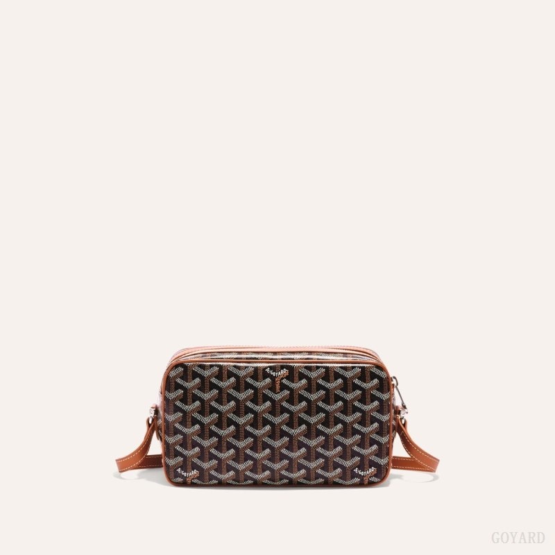 Goyard CAP-VERT PM BAG Black / Brown | WDUW1169