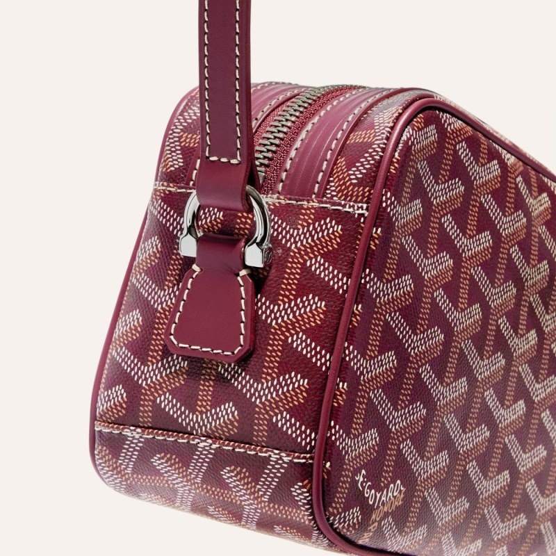 Goyard CAP-VERT PM BAG Burgundy | UHGN6728