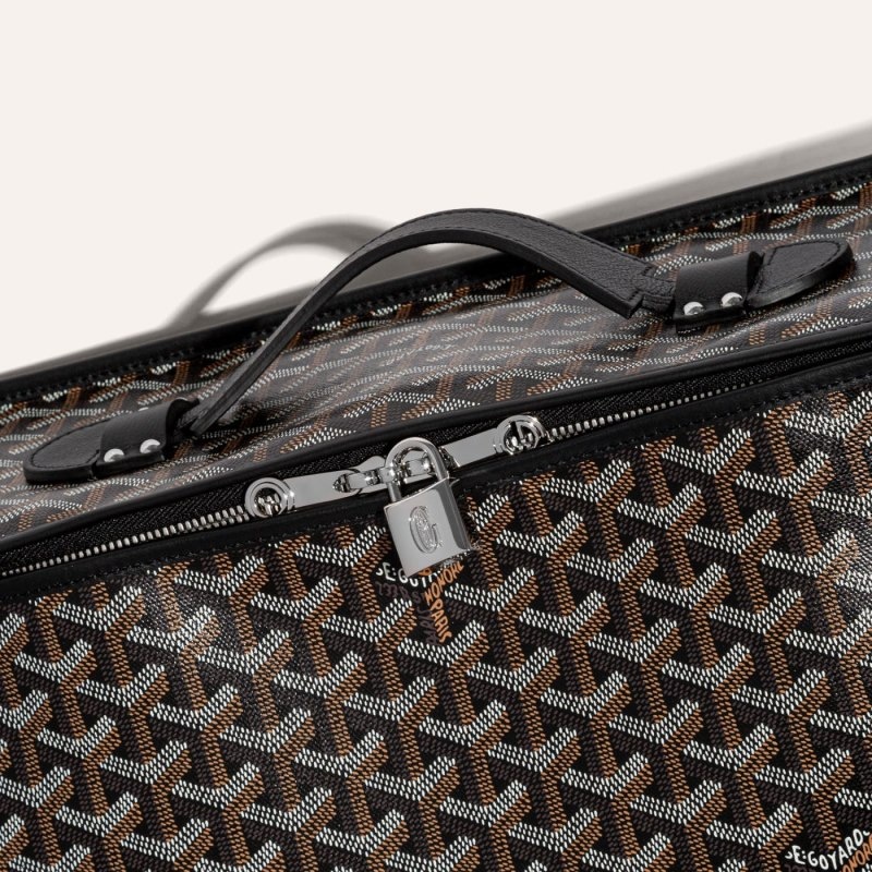 Goyard CARAVELLE 50 SUITCASE Black | BAUV2799