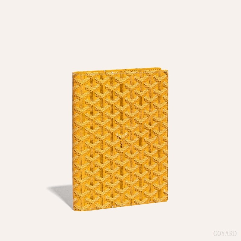 Goyard CASTIGLIONE DOCUMENT COVER Yellow | ZTXU7976