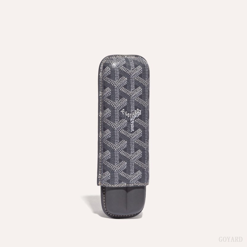 Goyard CHURCHILL 2 CIGAR CASE Grey | ZEXT8506