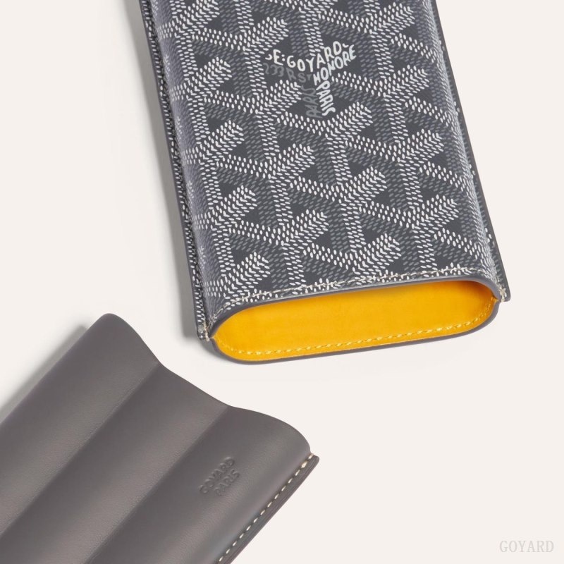 Goyard CHURCHILL 3 CIGAR CASE Grey | NTKA8615