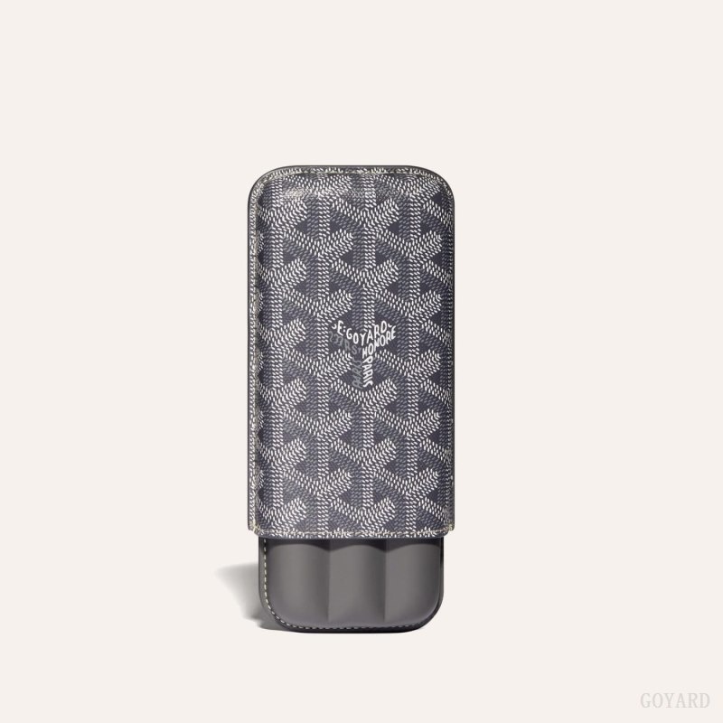 Goyard CHURCHILL 3 CIGAR CASE Grey | NTKA8615