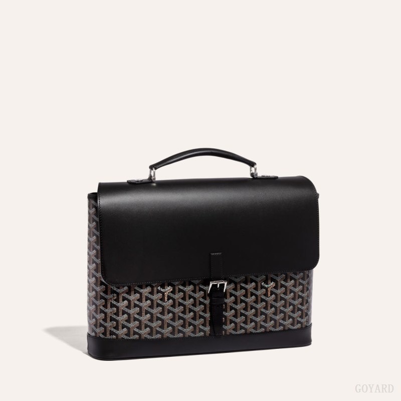 Goyard CITADIN PM MESSENGER BAG Black | GQJZ8693