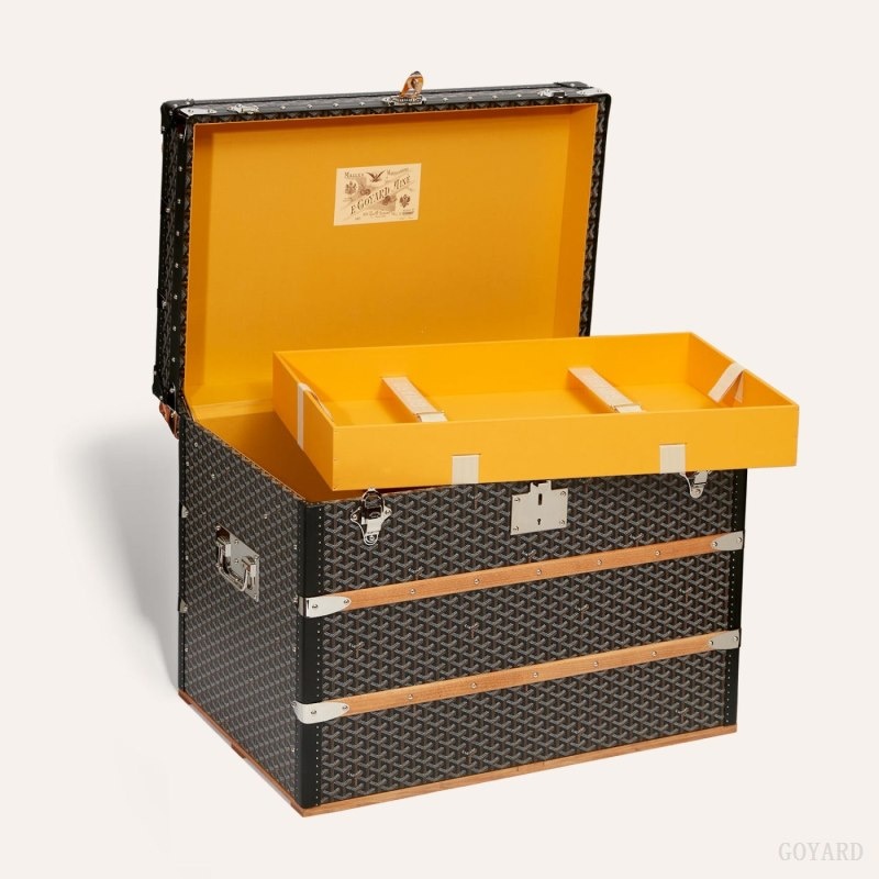 Goyard COURRIER TRUNK Black | CBSC8216