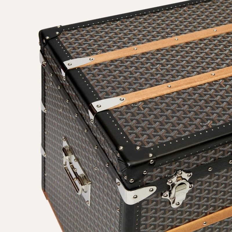 Goyard COURRIER TRUNK Black | CBSC8216