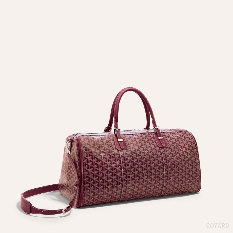 Goyard CUIR MM STRAP Burgundy | YNGB2056