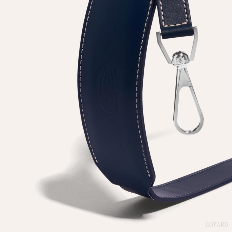 Goyard CUIR MM STRAP Navy Blue | EMII8268