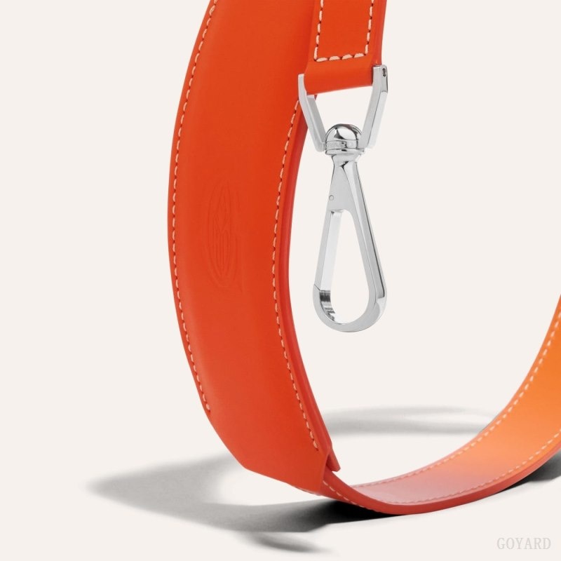 Goyard CUIR MM STRAP Orange | NQNZ0889