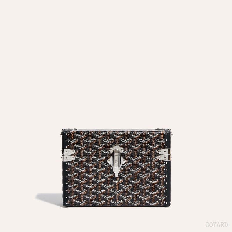 Goyard Cassette Trunk Bag Black | LBBH6026