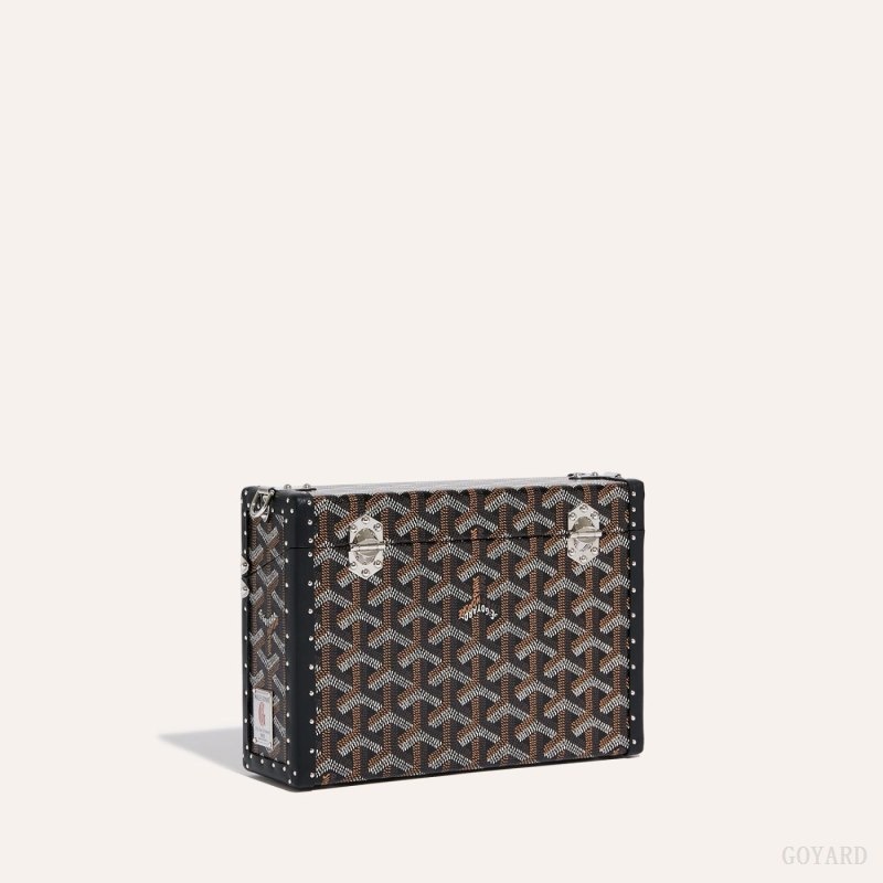 Goyard Cassette Trunk Bag Black | LBBH6026