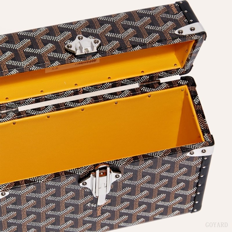 Goyard Cassette Trunk Bag Black | LBBH6026