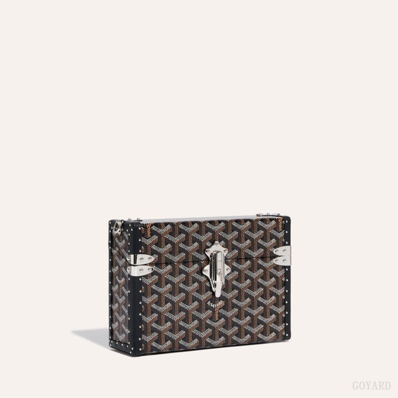 Goyard Cassette Trunk Bag Black | LBBH6026