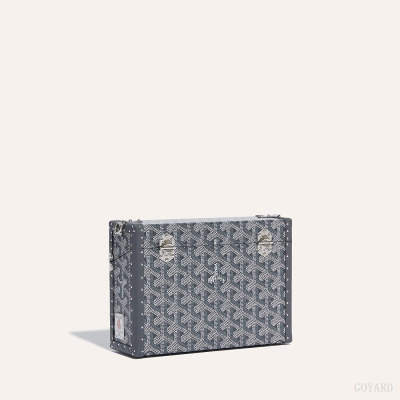 Goyard Cassette Trunk Bag Grey | WXZS7774