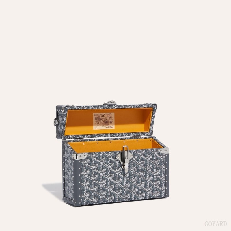 Goyard Cassette Trunk Bag Grey | WXZS7774