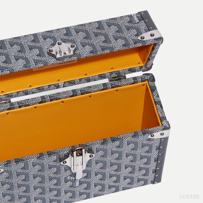 Goyard Cassette Trunk Bag Grey | WXZS7774