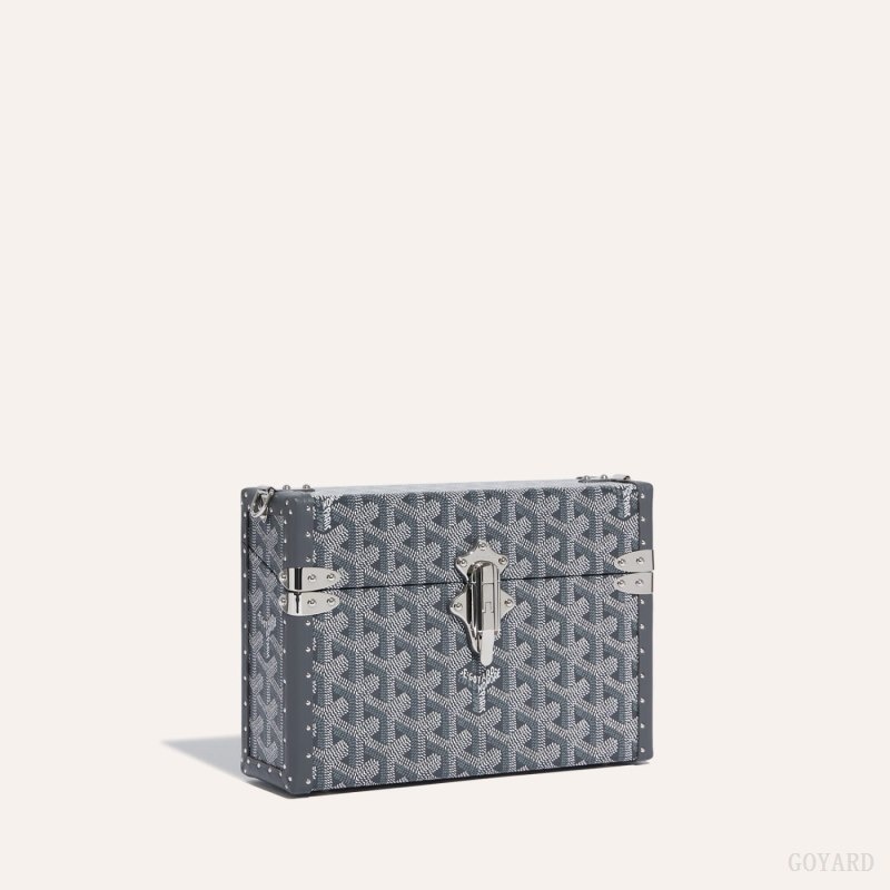 Goyard Cassette Trunk Bag Grey | WXZS7774