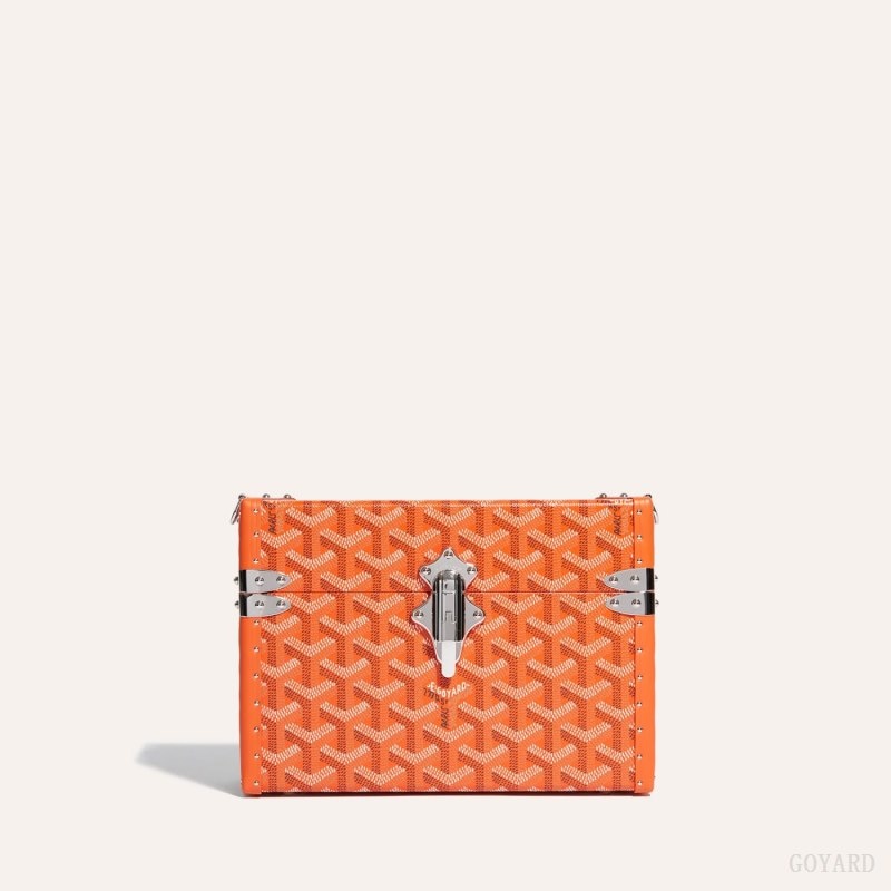 Goyard Cassette Trunk Bag Orange | PFSZ3330