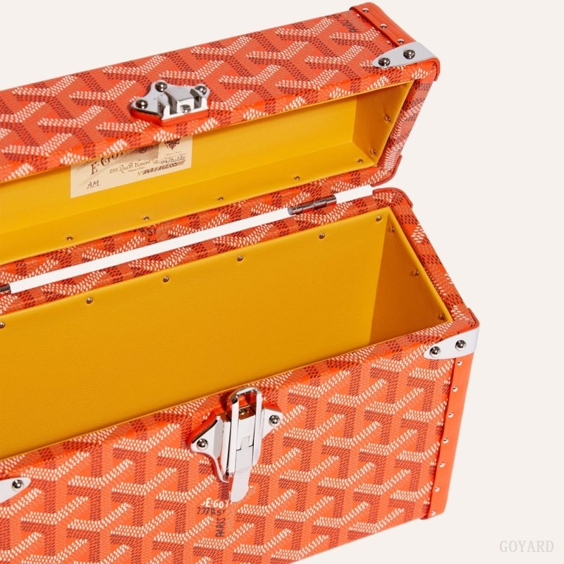 Goyard Cassette Trunk Bag Orange | PFSZ3330