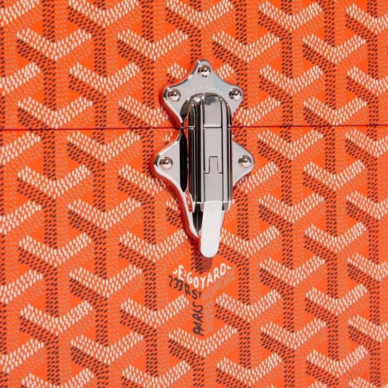 Goyard Cassette Trunk Bag Orange | PFSZ3330