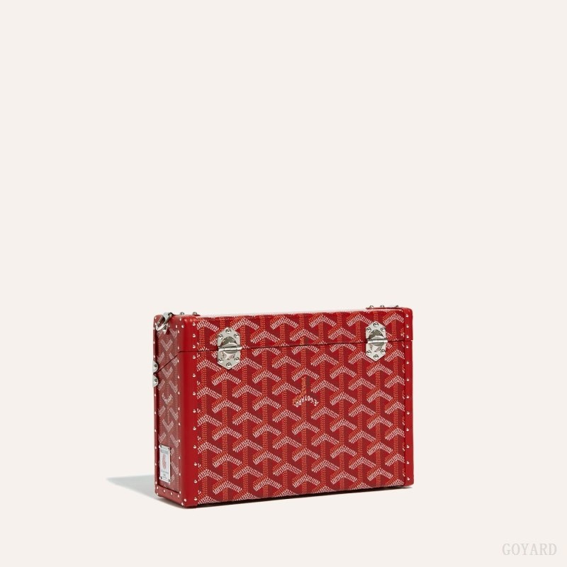 Goyard Cassette Trunk Bag Red | FCLZ1410