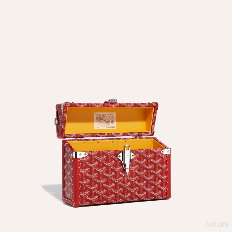 Goyard Cassette Trunk Bag Red | FCLZ1410