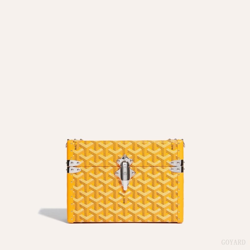 Goyard Cassette Trunk Bag Yellow | FXLK2979