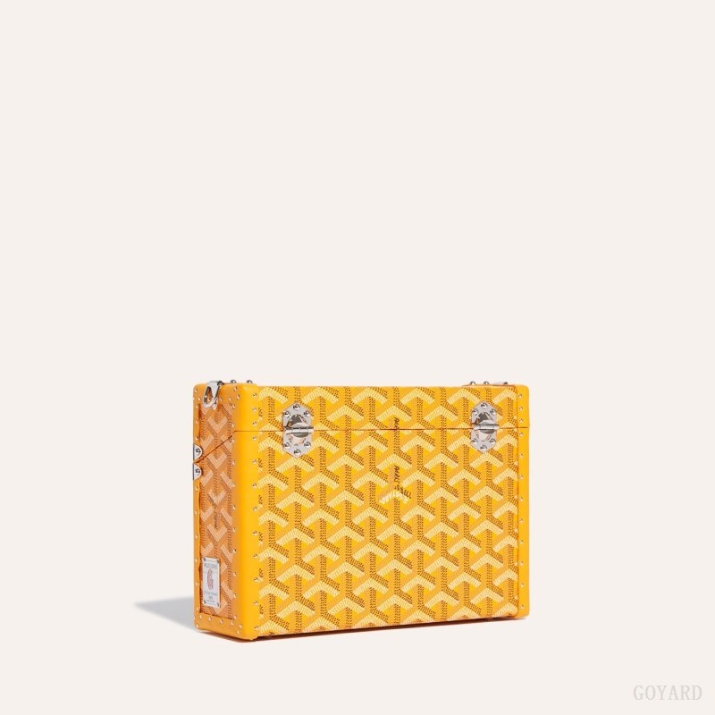 Goyard Cassette Trunk Bag Yellow | FXLK2979