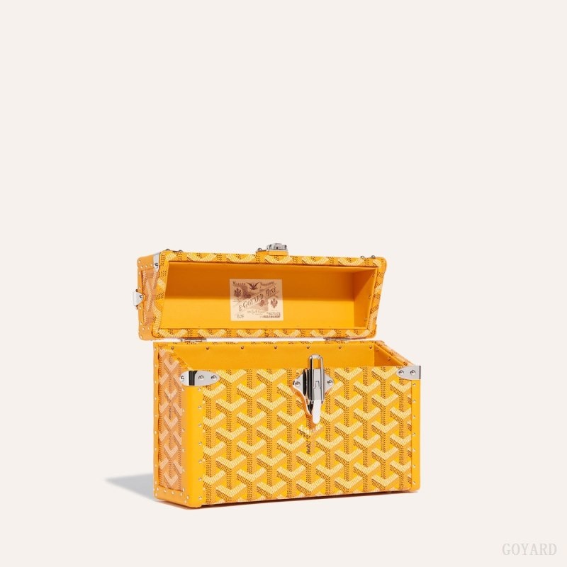 Goyard Cassette Trunk Bag Yellow | FXLK2979