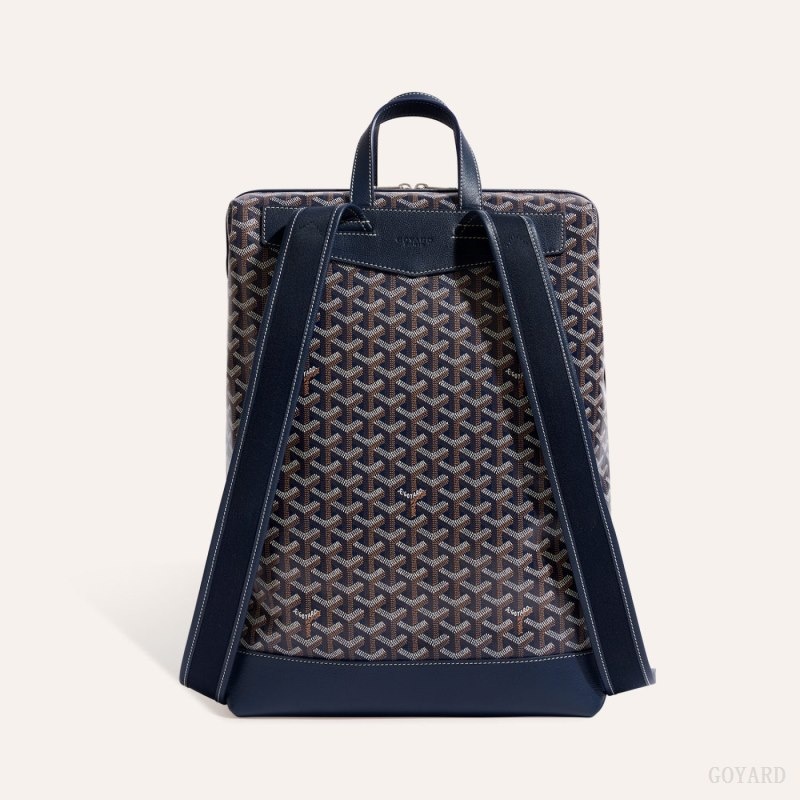 Goyard Cisalpin Backpack Navy Blue | RKWA1408