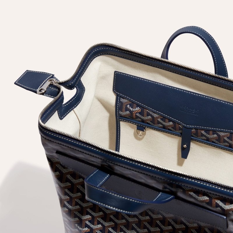 Goyard Cisalpin Backpack Navy Blue | RKWA1408