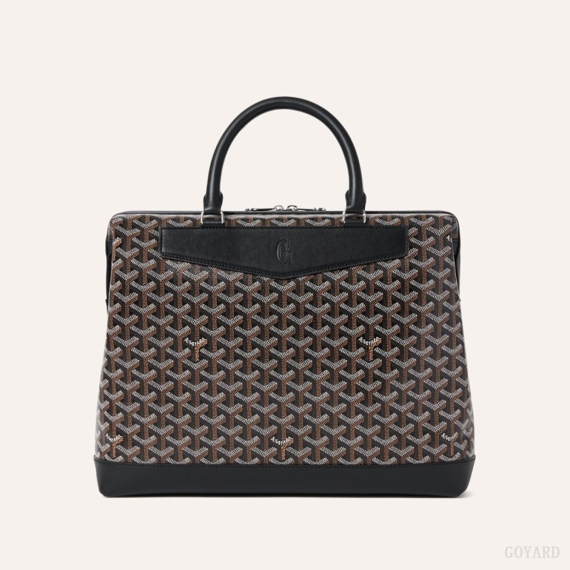 Goyard Cisalpin Document Case Black | BIJZ7474