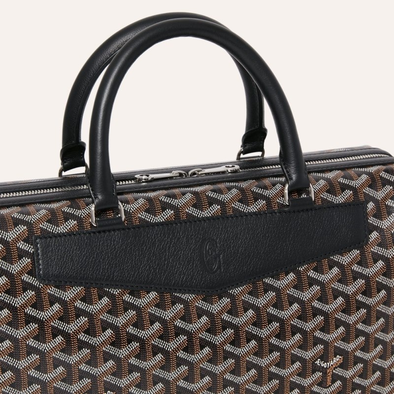 Goyard Cisalpin Document Case Black | BIJZ7474