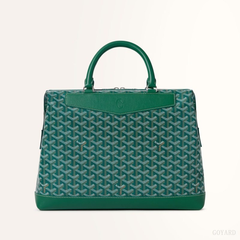 Goyard Cisalpin Document Case Green | KBCN5029