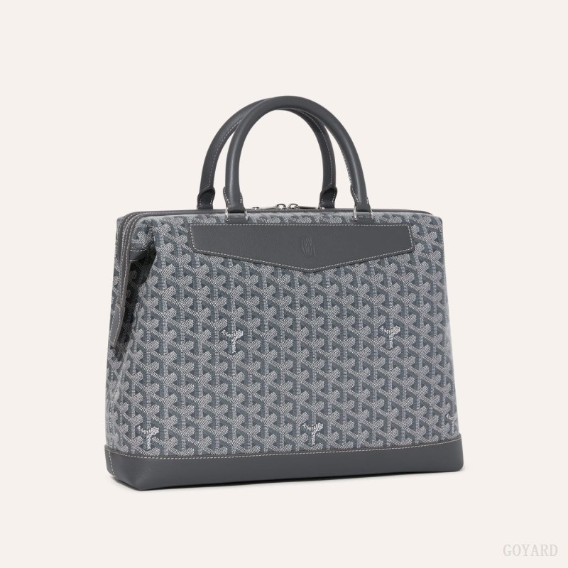 Goyard Cisalpin Document Case Grey | JSXI8130