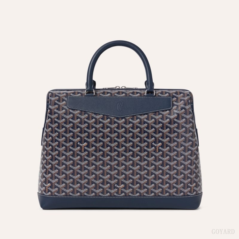 Goyard Cisalpin Document Case Navy Blue | MHRR2187