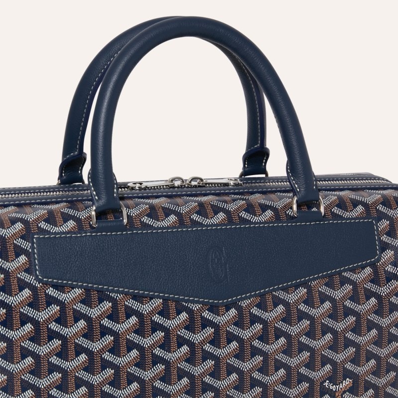 Goyard Cisalpin Document Case Navy Blue | MHRR2187