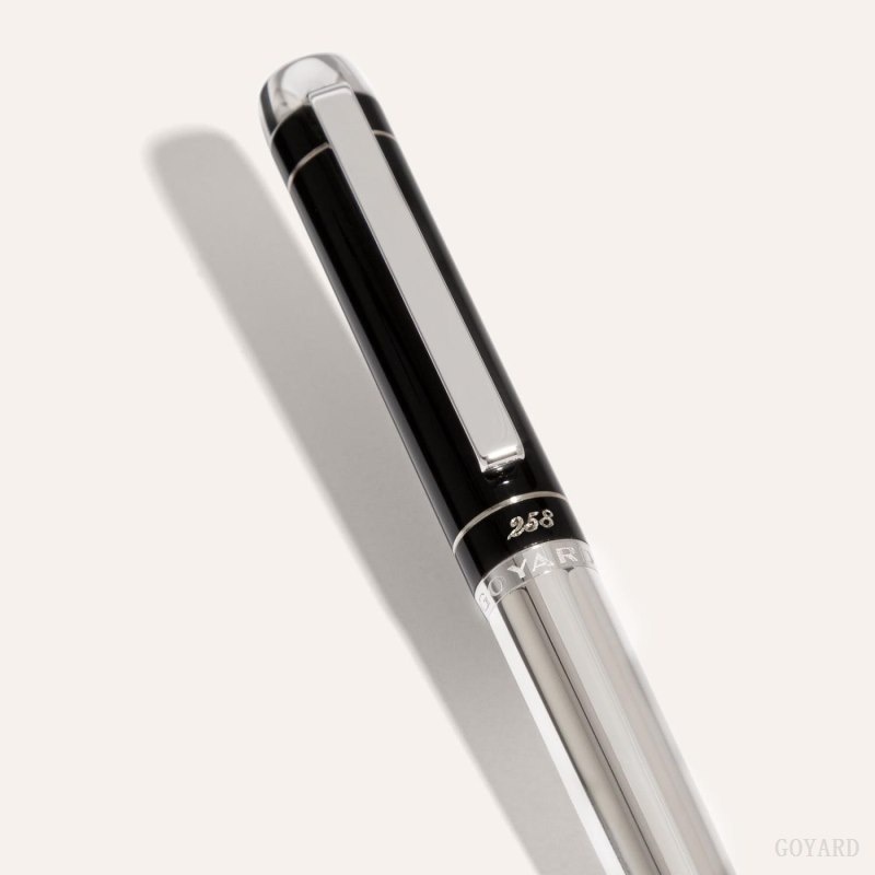 Goyard Clamecy Rollerball Pen Black | WQAR8393