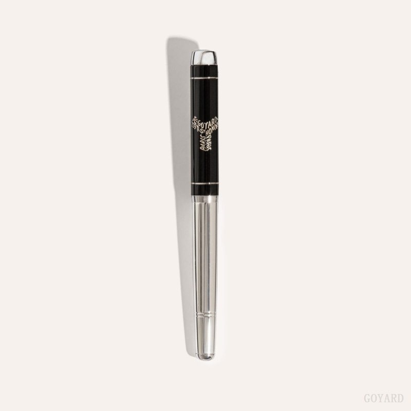 Goyard Clamecy Rollerball Pen Black | WQAR8393