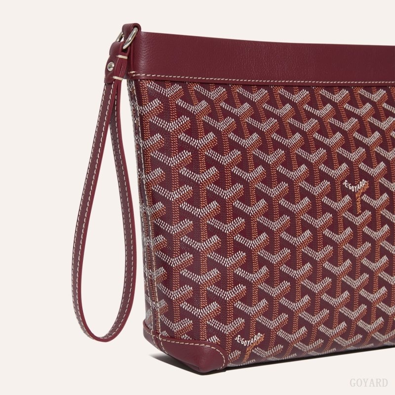 Goyard Conti pouch Burgundy | ONDU0524