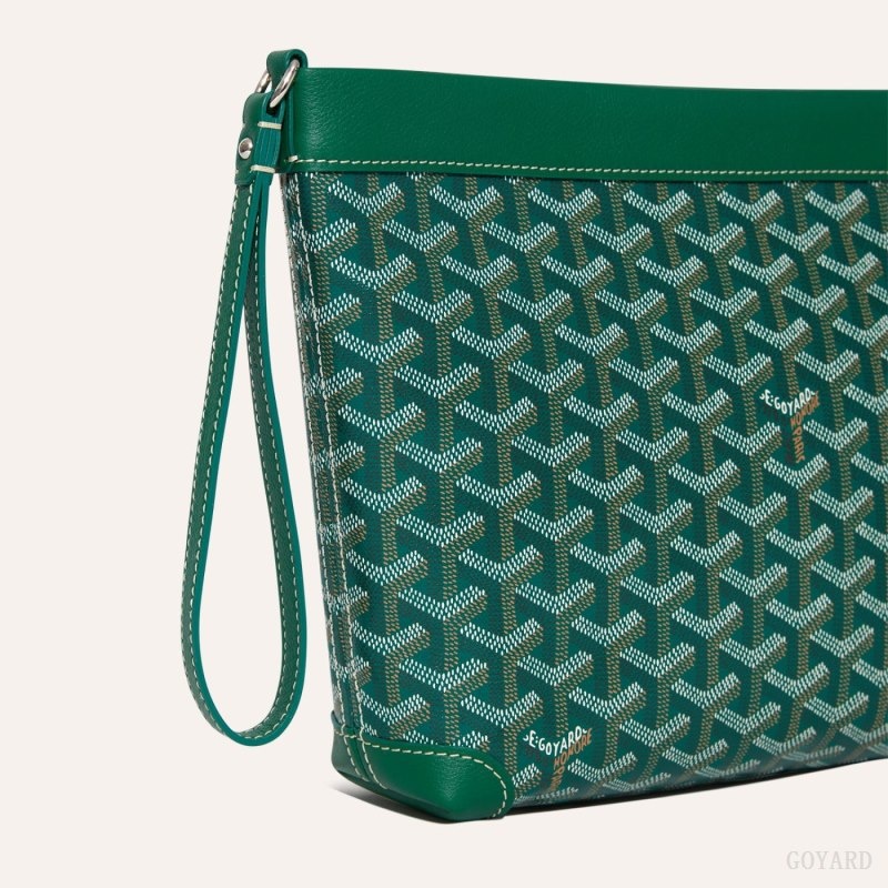 Goyard Conti pouch Green | PAXS7834