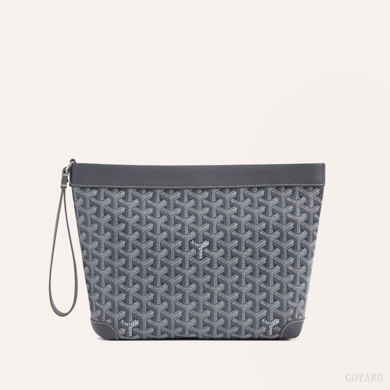 Goyard Conti pouch Grey | UPZJ7960