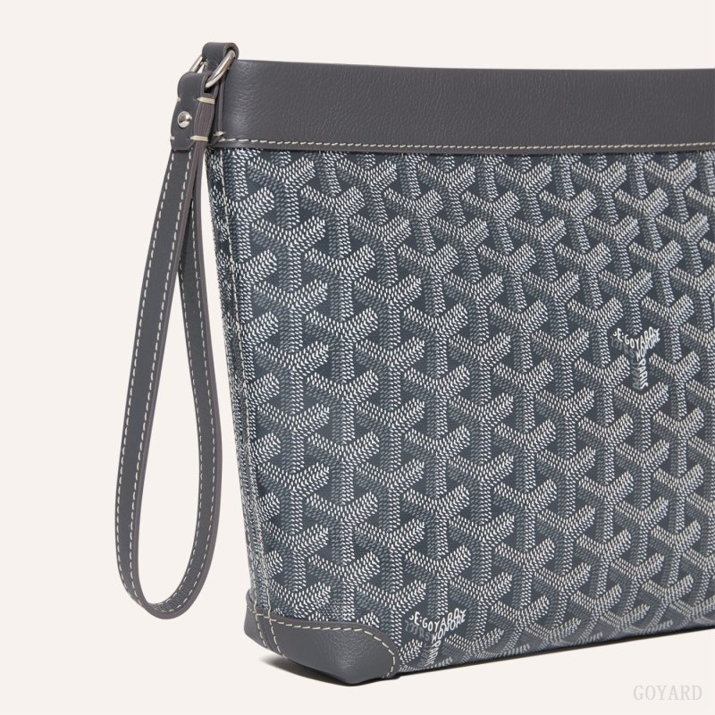 Goyard Conti pouch Grey | UPZJ7960