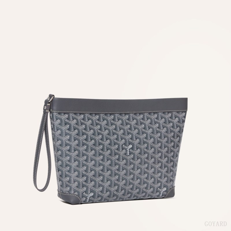 Goyard Conti pouch Grey | UPZJ7960