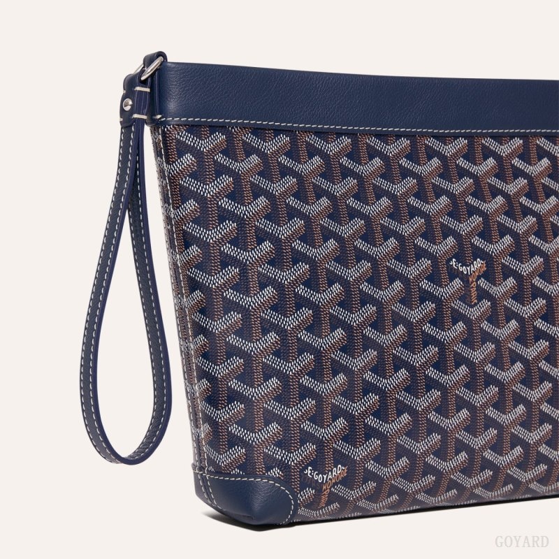 Goyard Conti pouch Navy Blue | IPPN2196