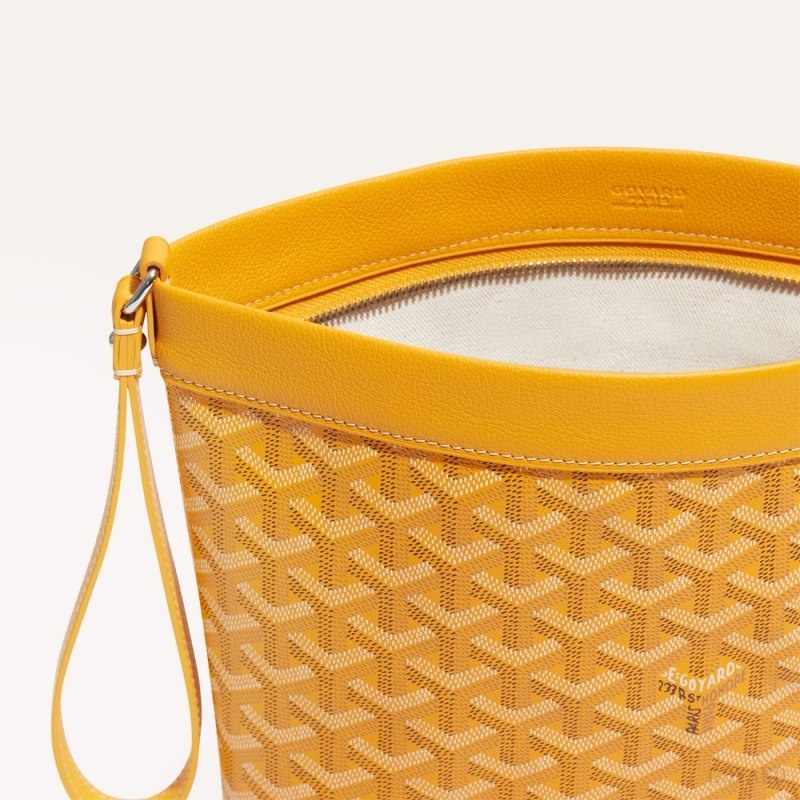 Goyard Conti pouch Yellow | HOEC8988